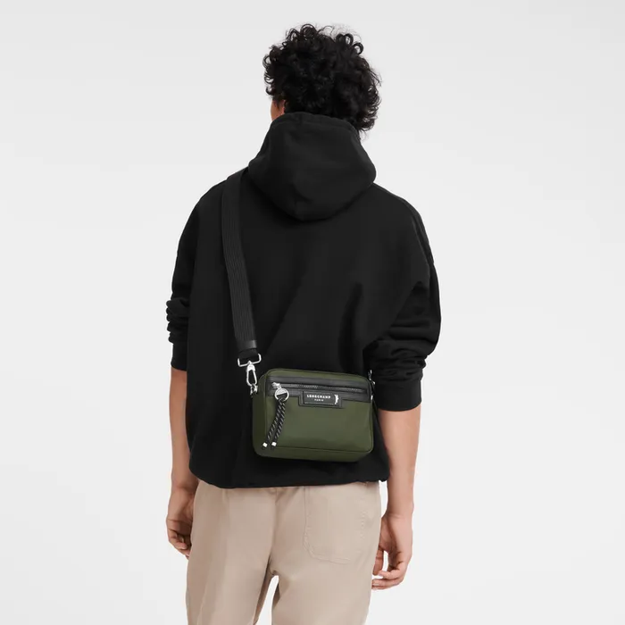 WomenMen Longchamp Le Pliage Energy S Camera bag Khaki Crossbody bags WomenMen Longchamp Le Pliage Energy S Camera bag Khaki Crossbody bags