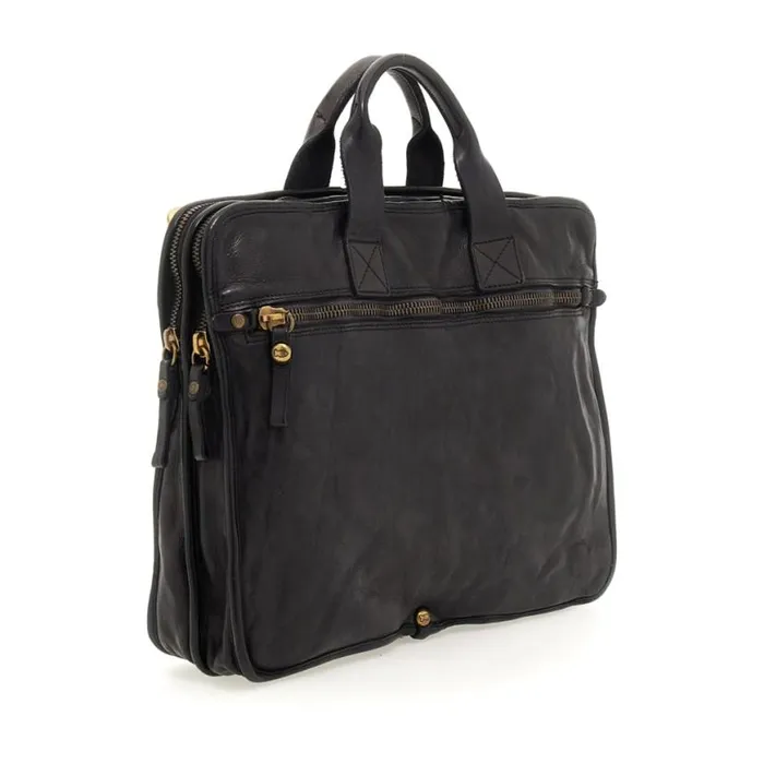 WomenMen Santarcangelo Black Campomaggi Business Bags WomenMen Santarcangelo Black Campomaggi Business Bags