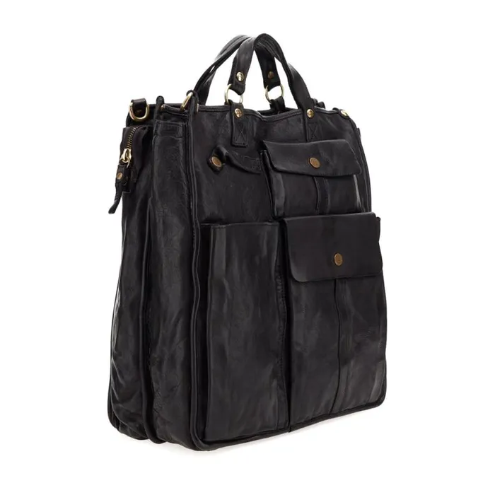 WomenMen Tokio Black Campomaggi Business Bags WomenMen Tokio Black Campomaggi Business Bags