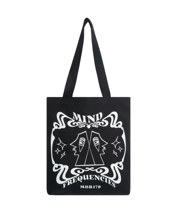 Women MIND FREQUENCIES MOBLACK TOTE BAG One Teaspoon Bags Women MIND FREQUENCIES MOBLACK TOTE BAG One Teaspoon Bags