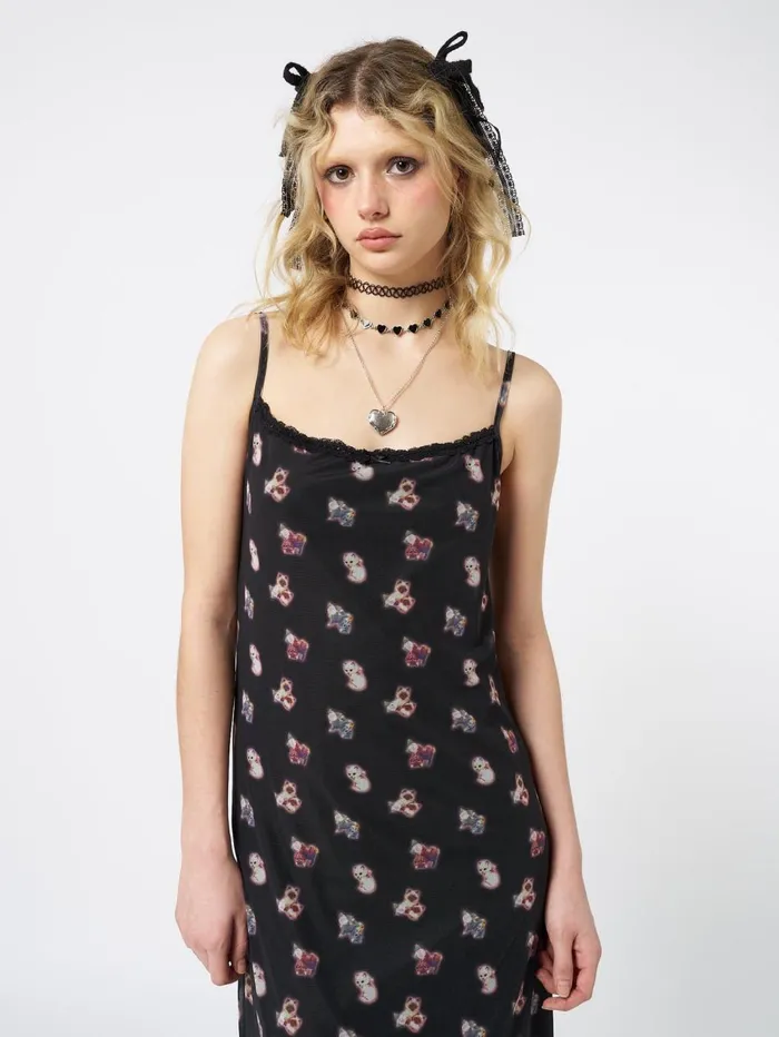 Women Minga London Dresses That Cat Girl Mesh Maxi Dress