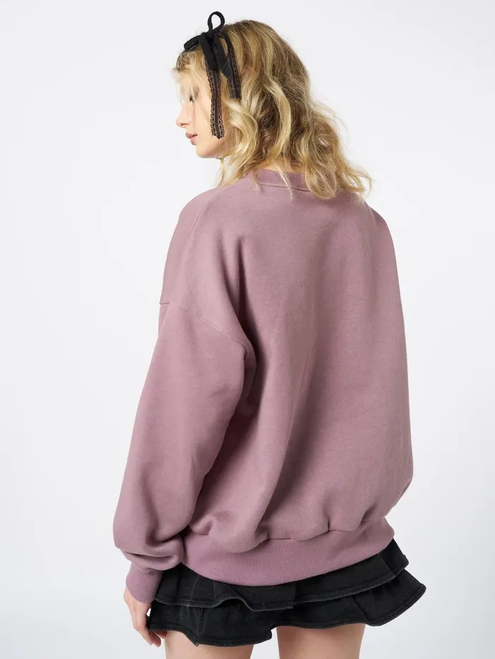 Women Minga London Sweaters and Hoodies Hell Was Boring Graphic Oversized Sweater