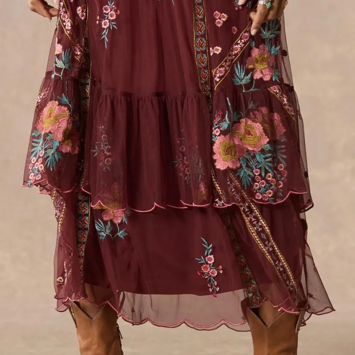 Women Miraflores Mesh Dress Petite Brandy Sundance Catalog Dresses and Jumpsuits Women Miraflores Mesh Dress Petite Brandy Sundance Catalog Dresses and Jumpsuits