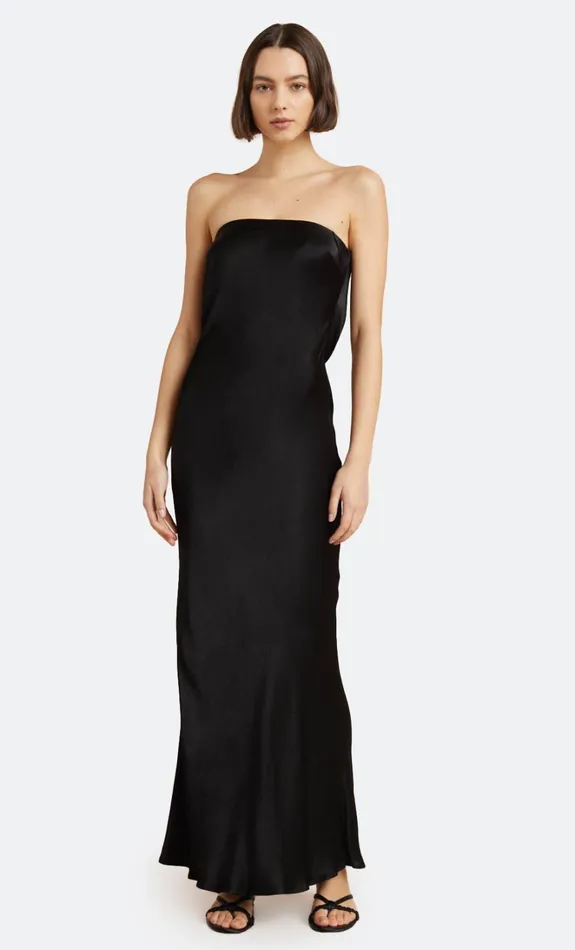 Women MOON DANCE STRAPLESS DRESS 8211 BLACK Bec Bridge Prom Dresses