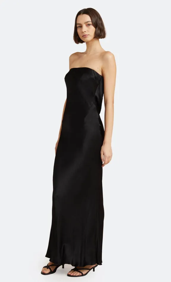 Women MOON DANCE STRAPLESS DRESS 8211 BLACK Bec Bridge Prom Dresses