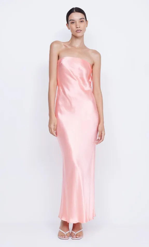 Women MOON DANCE STRAPLESS DRESS 8211 CORAL Bec Bridge Prom Dresses