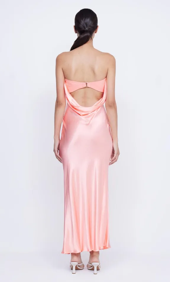 Women MOON DANCE STRAPLESS DRESS 8211 CORAL Bec Bridge Prom Dresses