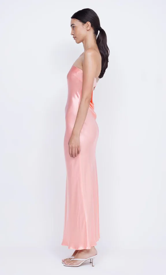 Women MOON DANCE STRAPLESS DRESS 8211 CORAL Bec Bridge Prom Dresses