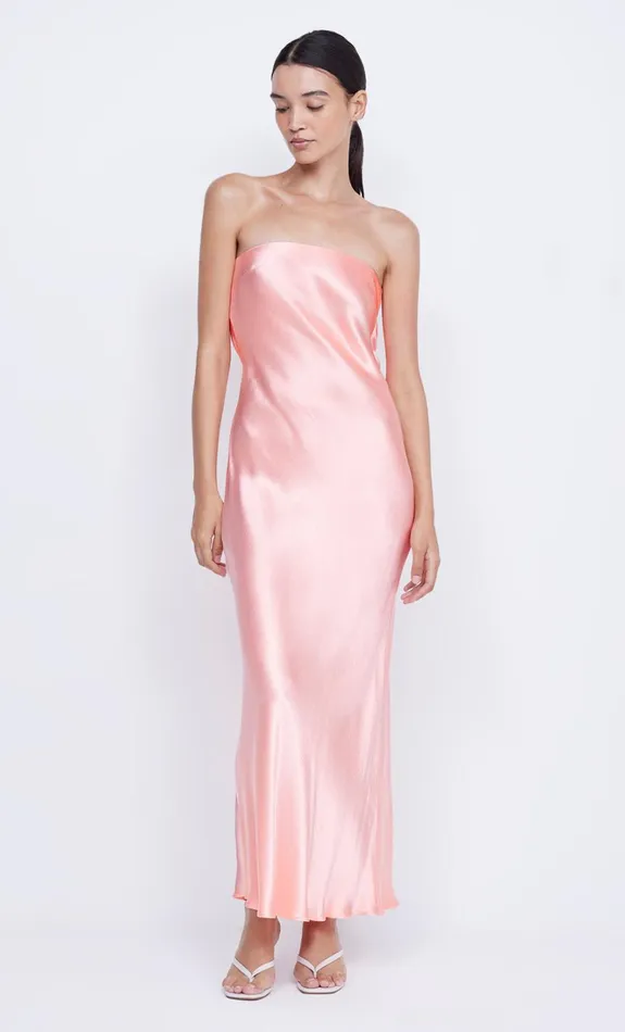 Women MOON DANCE STRAPLESS DRESS 8211 CORAL Bec Bridge Prom Dresses