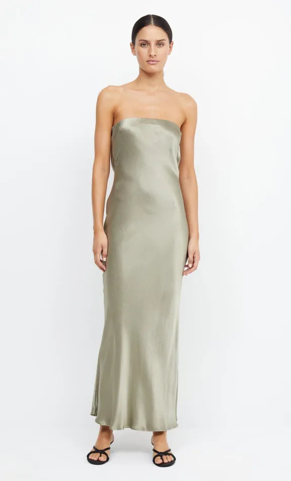 Women MOON DANCE STRAPLESS DRESS 8211 SAGE Bec Bridge Maxi Dresses
