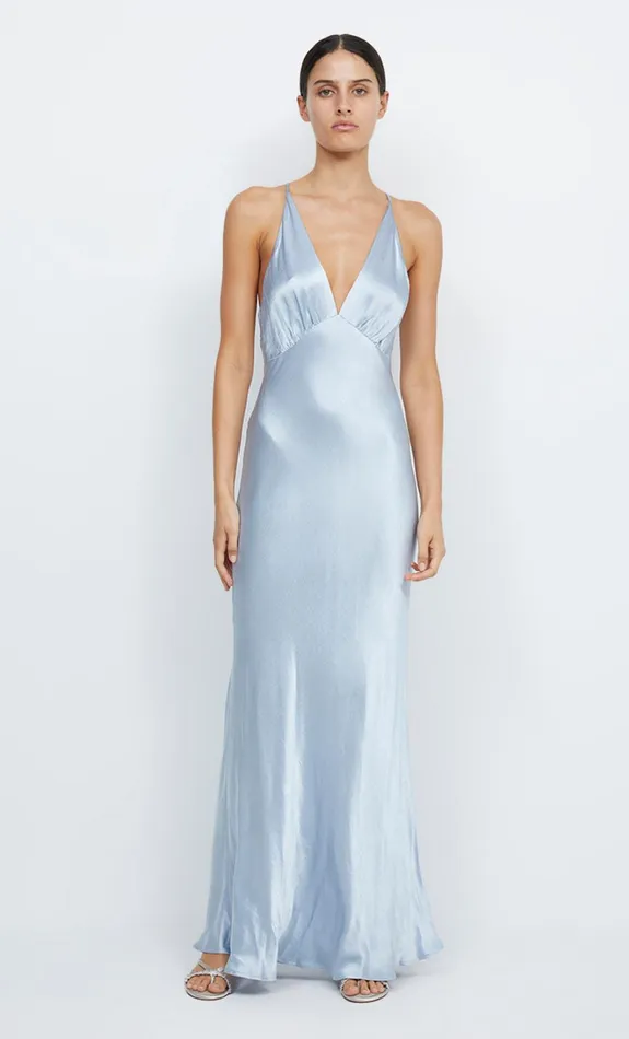 Women MOON DANCE V MAXI DRESS 8211 DUSTY BLUE Bec Bridge Maxi Dresses