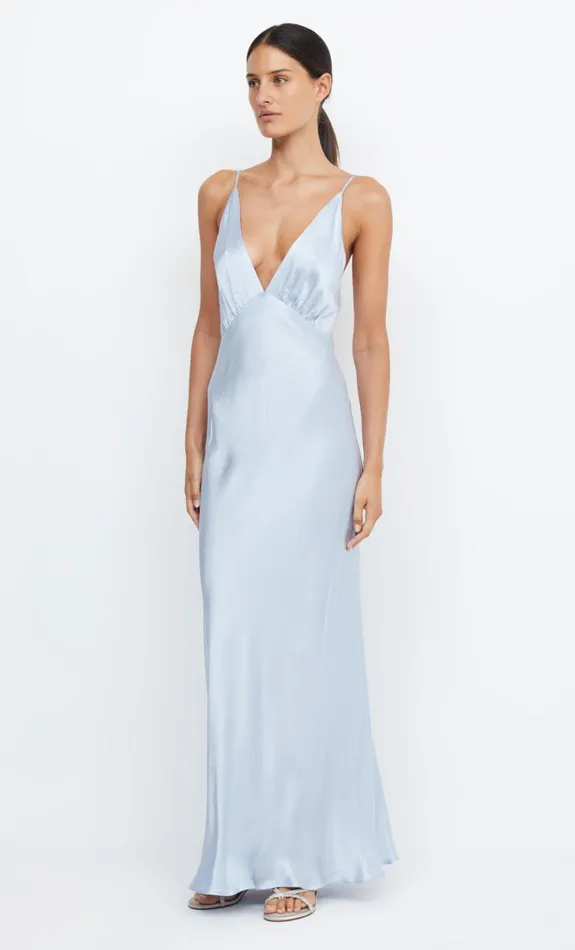 Women MOON DANCE V MAXI DRESS 8211 DUSTY BLUE Bec Bridge Maxi Dresses