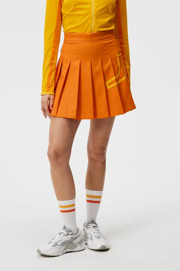 Women Naomi Skirt Russet Orange JLindeberg Skirts