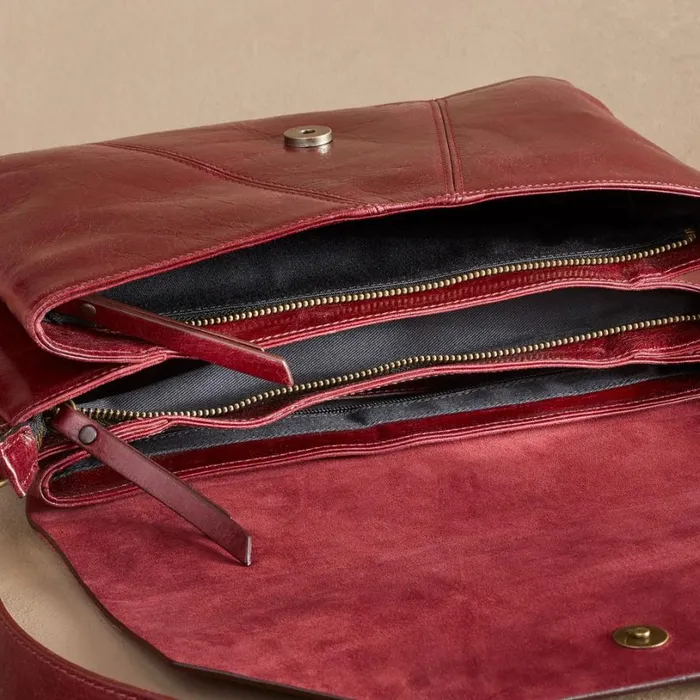 Women Nayra Handbag Burgundy Sundance Catalog Handbags
