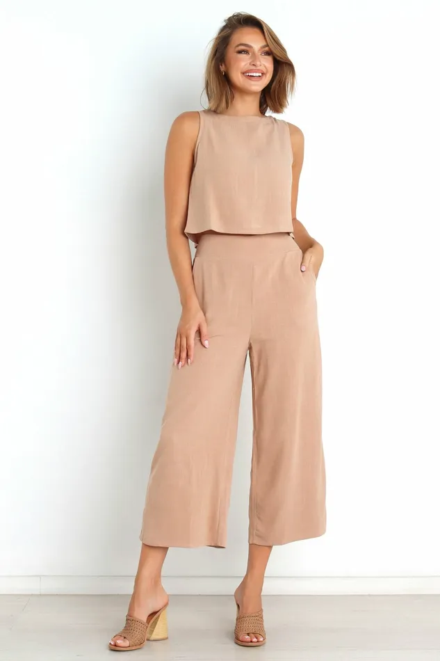 Women Nicola Pants Brown Pants Petal and Pup