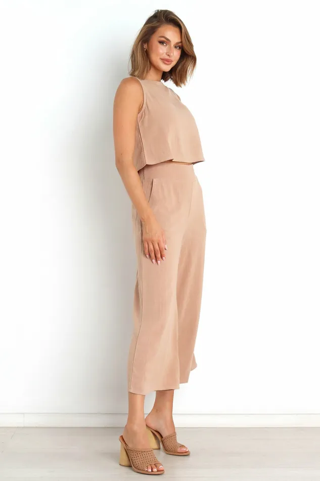 Women Nicola Pants Brown Pants Petal and Pup