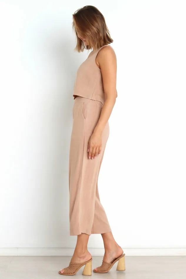 Women Nicola Pants Brown Pants Petal and Pup