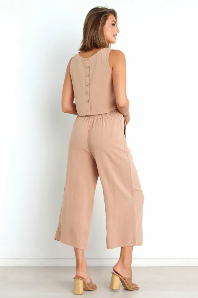Women Nicola Pants Brown Pants Petal and Pup