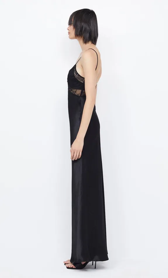 Women NORA LAYERED MAXI DRESS 8211 BLACK Bec Bridge Maxi Dresses