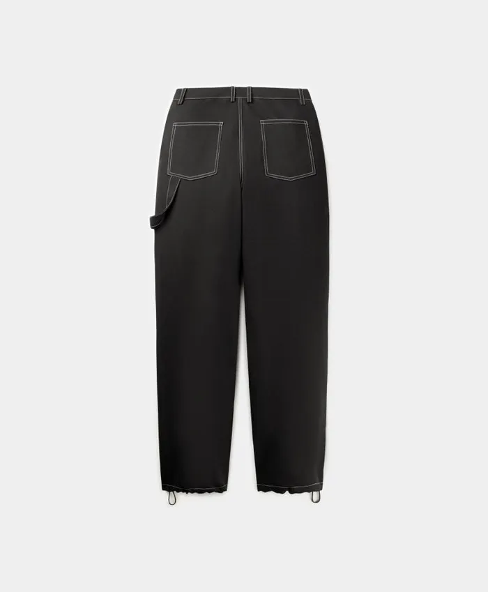 Women Obsidian Black Gianna Cargo Pants Daily Paper Pants Women Obsidian Black Gianna Cargo Pants Daily Paper Pants