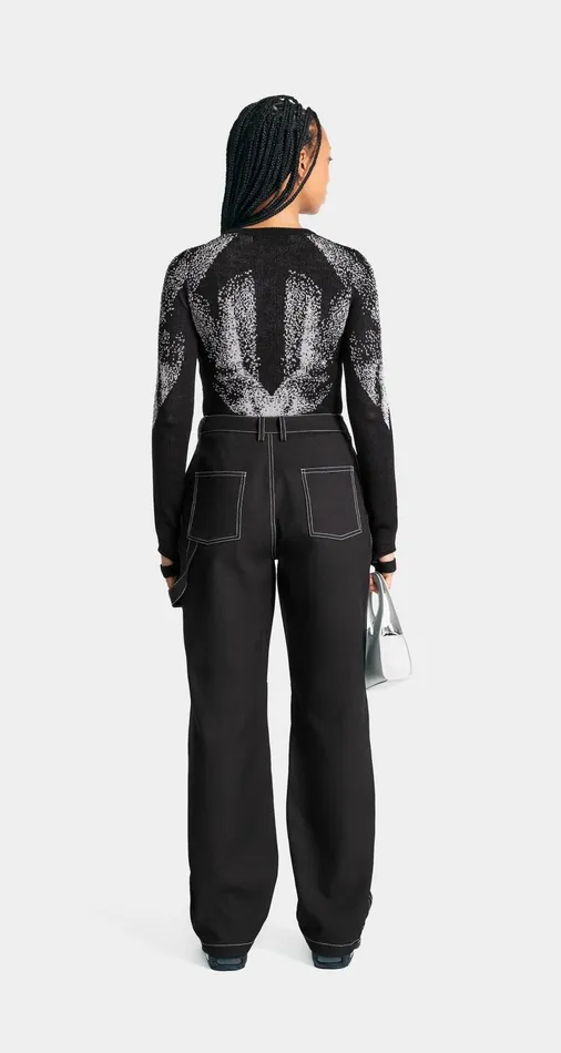 Women Obsidian Black Gianna Cargo Pants Daily Paper Pants Women Obsidian Black Gianna Cargo Pants Daily Paper Pants