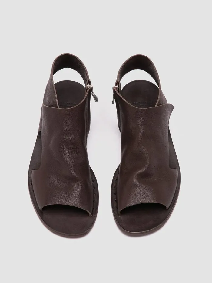 Women Officine Creative Footwear ITACA 033 Brown Leather Sandals Women Officine Creative Footwear ITACA 033 Brown Leather Sandals