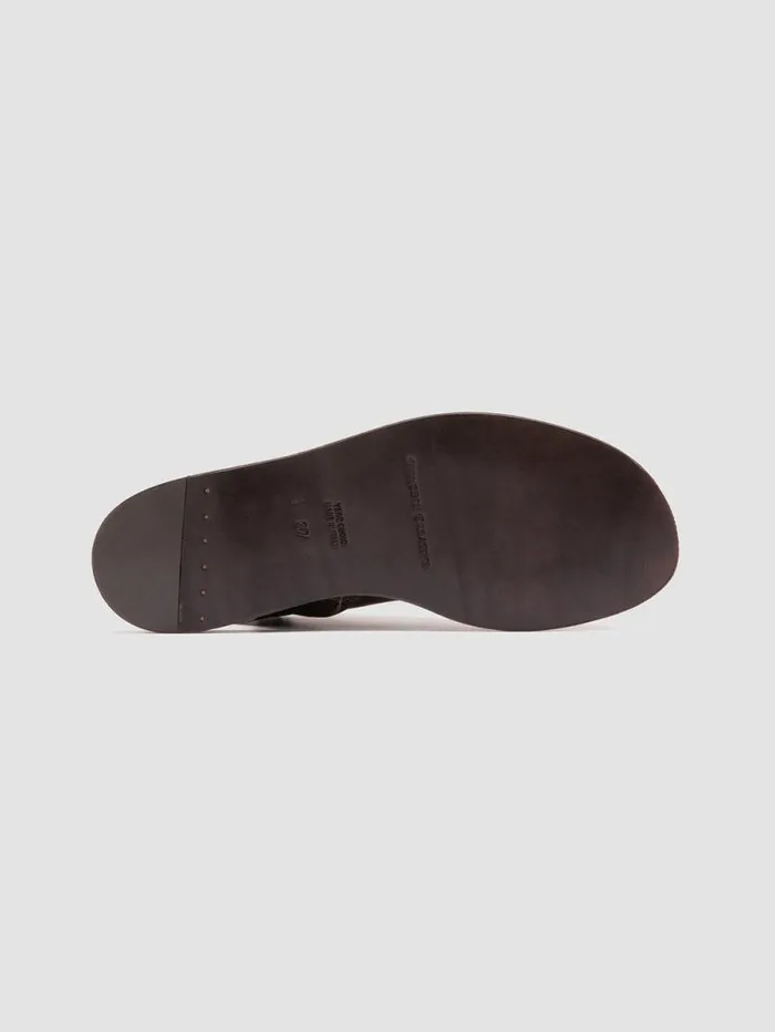 Women Officine Creative Footwear ITACA 033 Brown Leather Sandals Women Officine Creative Footwear ITACA 033 Brown Leather Sandals