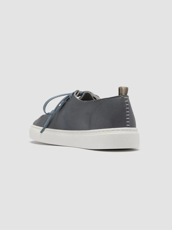 Women Officine Creative Footwear LEGGERA 100 Blue Leather Low Top Sneakers Women Officine Creative Footwear LEGGERA 100 Blue Leather Low Top Sneakers