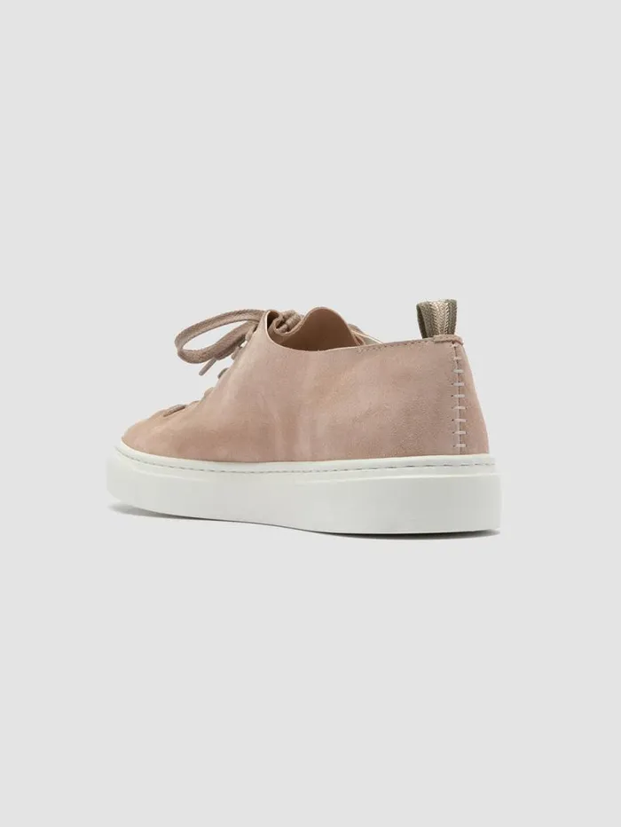 Women Officine Creative Footwear LEGGERA 100 Rose Suede Low Top Sneakers Women Officine Creative Footwear LEGGERA 100 Rose Suede Low Top Sneakers