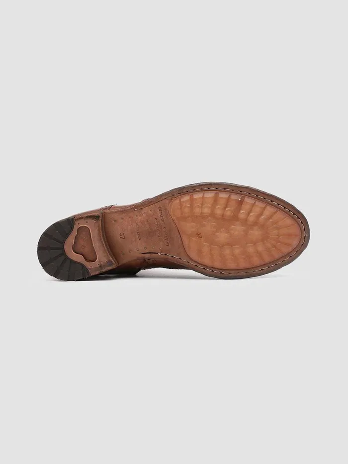 Women Officine Creative Footwear LEXIKON 131 Light Brown Leather Booties Women Officine Creative Footwear LEXIKON 131 Light Brown Leather Booties