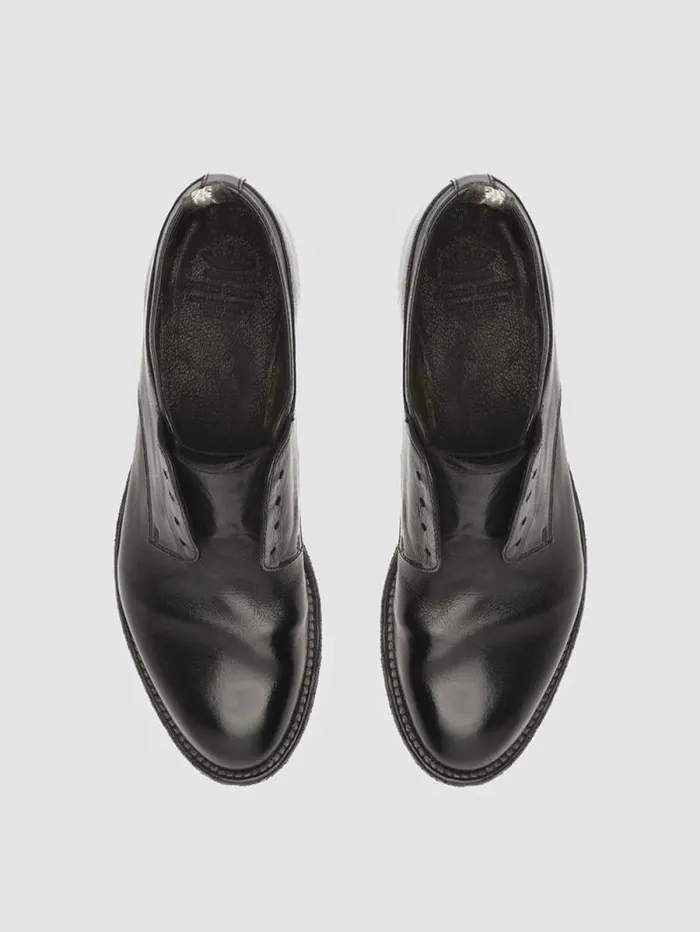Women Officine Creative Footwear LEXIKON 501 Black Leather Derby Shoes Women Officine Creative Footwear LEXIKON 501 Black Leather Derby Shoes