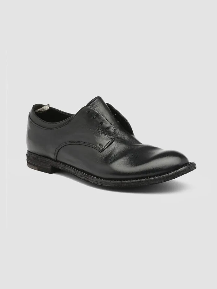 Women Officine Creative Footwear LEXIKON 501 Black Leather Derby Shoes Women Officine Creative Footwear LEXIKON 501 Black Leather Derby Shoes