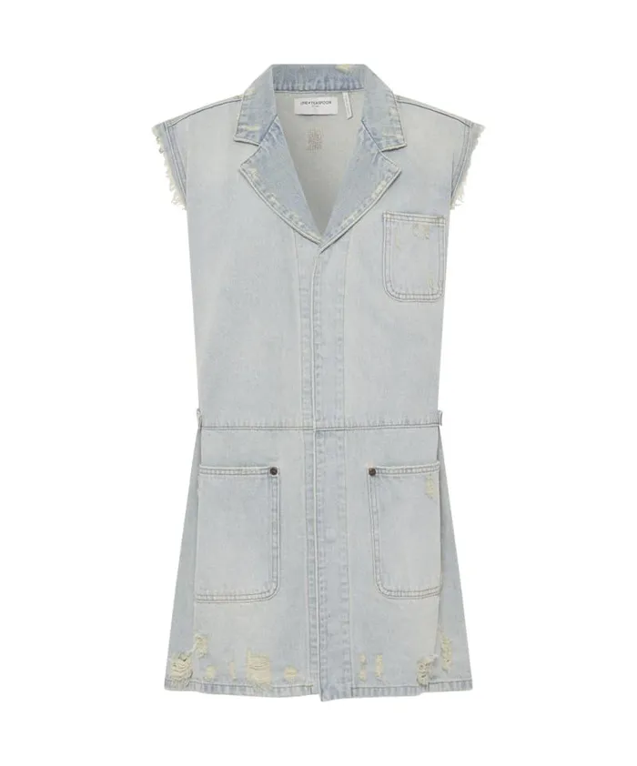 Women OLD WEST PALISADES DENIM DRESS One Teaspoon Denim Dresses