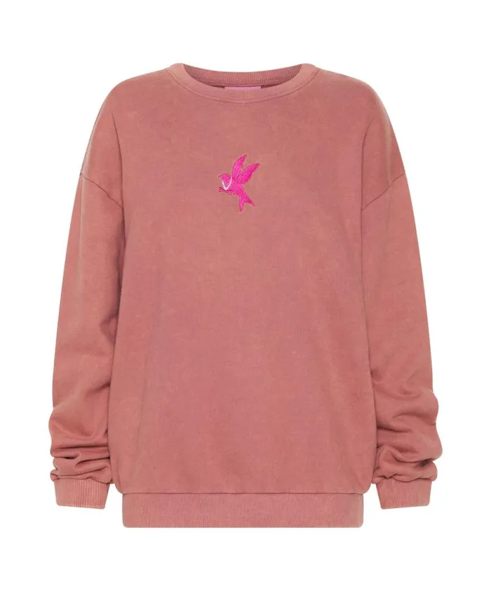 Women ONETEASPOON BOWER BIRD LOGO SWEATER One Teaspoon Hoodies And Sweats Women ONETEASPOON BOWER BIRD LOGO SWEATER One Teaspoon Hoodies And Sweats