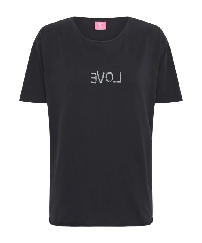 Women ORGANIC LOVE CREW NECK TEE One Teaspoon Tees and Tanks Women ORGANIC LOVE CREW NECK TEE One Teaspoon Tees and Tanks