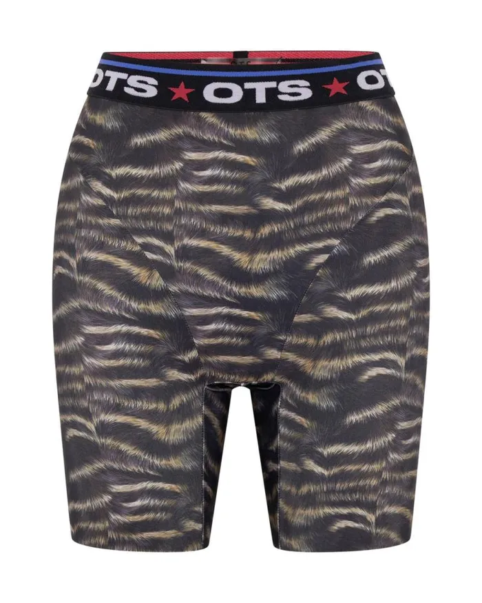 Women OTS DARK ANIMAL CYCLE SHORTS One Teaspoon Bottoms Women OTS DARK ANIMAL CYCLE SHORTS One Teaspoon Bottoms