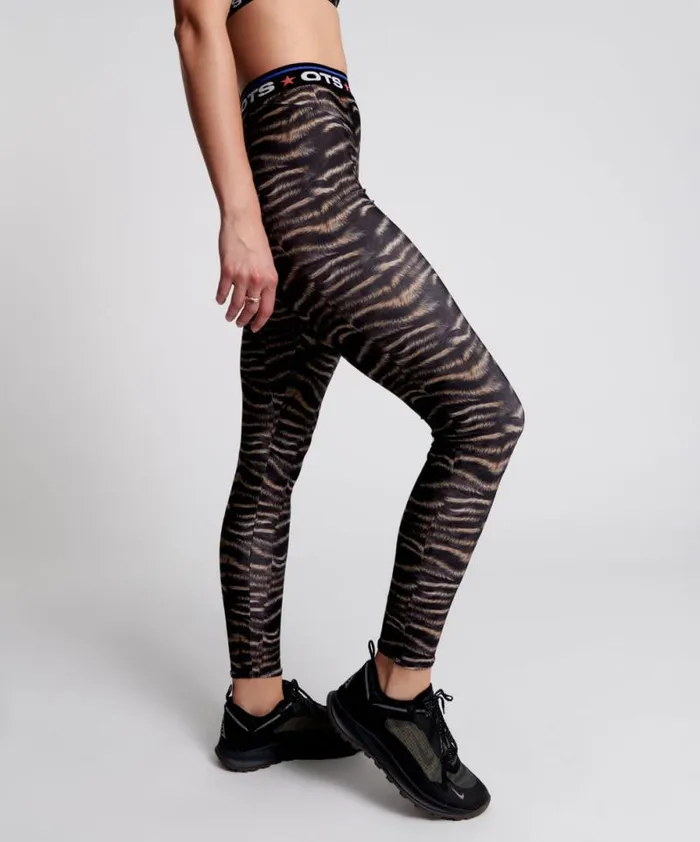 Women OTS DARK ANIMAL PROWLER LEGGINGS One Teaspoon Bottoms Women OTS DARK ANIMAL PROWLER LEGGINGS One Teaspoon Bottoms