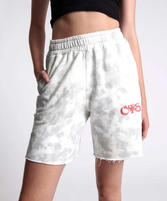 Women OTS HIGH WAIST KICK SHORTS WHITE One Teaspoon Bottoms Women OTS HIGH WAIST KICK SHORTS WHITE One Teaspoon Bottoms