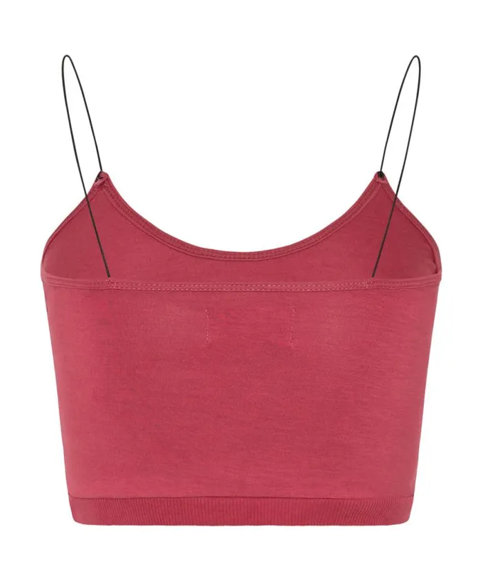 Women OTS PINK BOXER CROP BRALETTE One Teaspoon Intimates Women OTS PINK BOXER CROP BRALETTE One Teaspoon Intimates