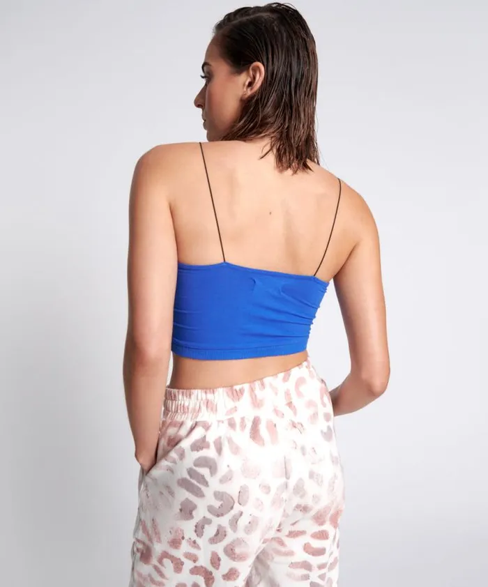 Women OTS STRING CROP BLUE One Teaspoon Intimates Women OTS STRING CROP BLUE One Teaspoon Intimates