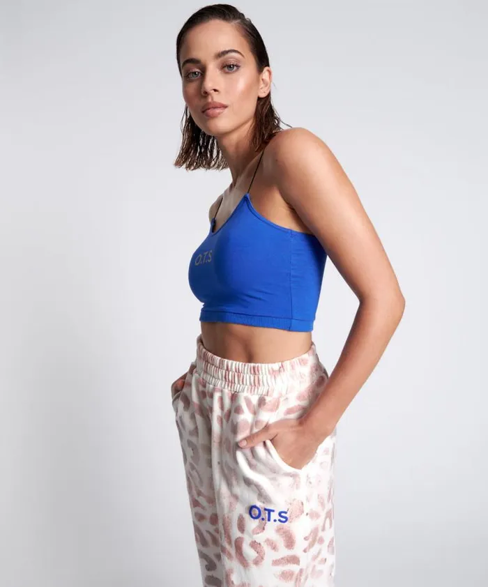 Women OTS STRING CROP BLUE One Teaspoon Intimates Women OTS STRING CROP BLUE One Teaspoon Intimates