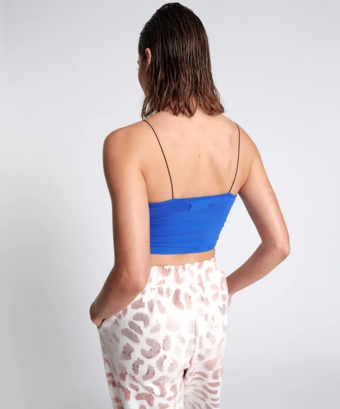 Women OTS STRING CROP BLUE One Teaspoon Intimates Women OTS STRING CROP BLUE One Teaspoon Intimates