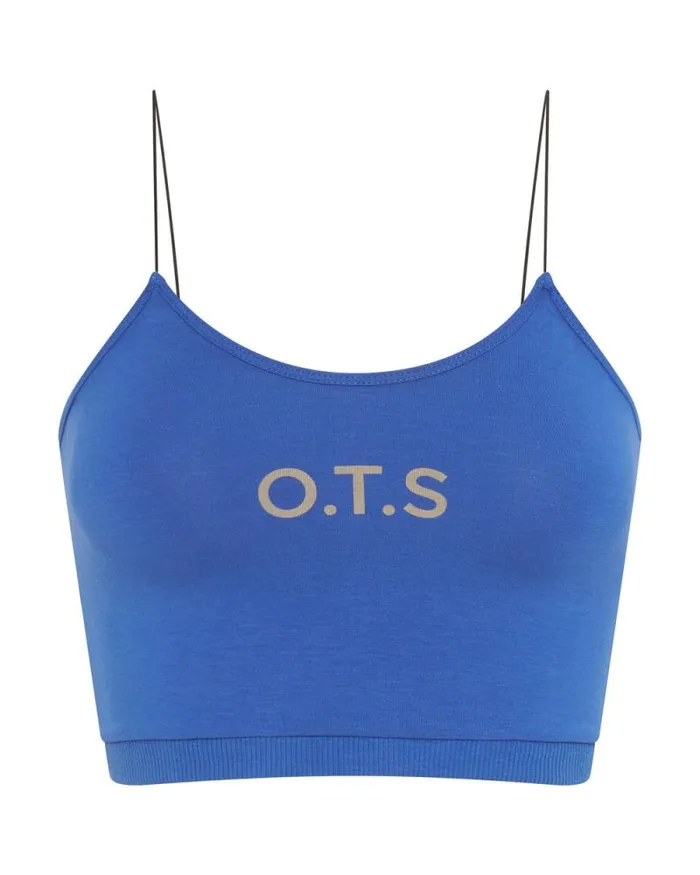 Women OTS STRING CROP BLUE One Teaspoon Intimates Women OTS STRING CROP BLUE One Teaspoon Intimates