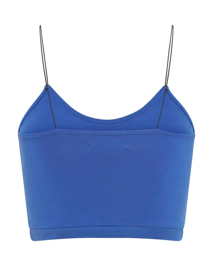 Women OTS STRING CROP BLUE One Teaspoon Intimates Women OTS STRING CROP BLUE One Teaspoon Intimates