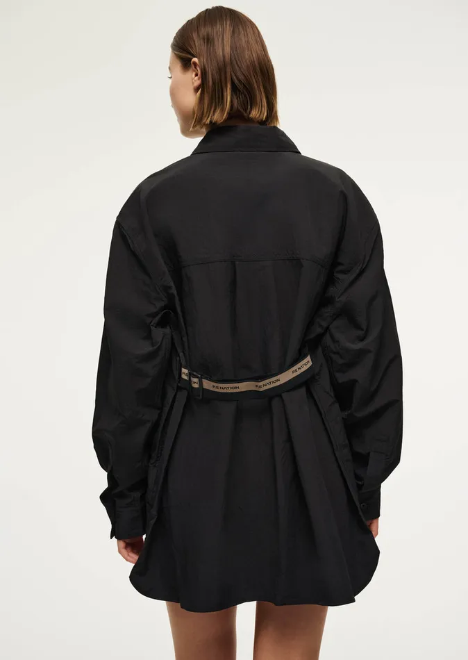 Women PE Nation AVANT SHIRT IN BLACK LongSleeveTops