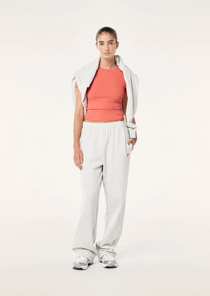 Women PE Nation EASTSIDE TRACKPANT IN LIGHT GREY MARLE Pants