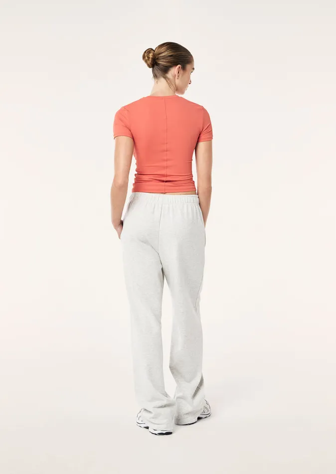 Women PE Nation EASTSIDE TRACKPANT IN LIGHT GREY MARLE Pants