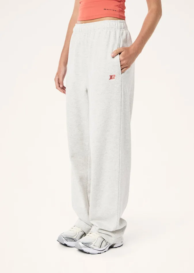 Women PE Nation EASTSIDE TRACKPANT IN LIGHT GREY MARLE Pants
