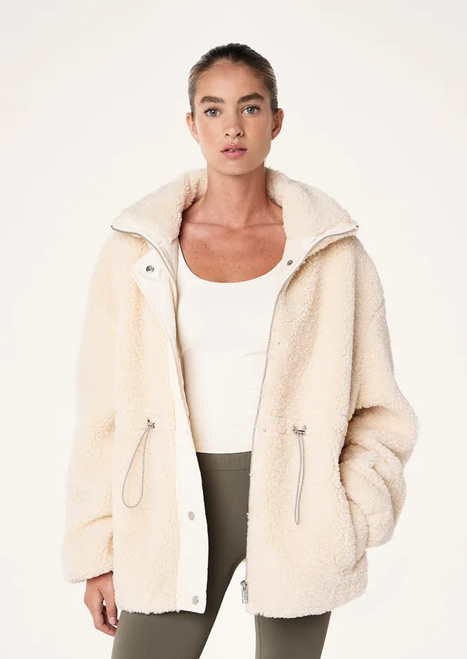 Women PE Nation PACIFIC JACKET IN WHISPER WHITE Jackets