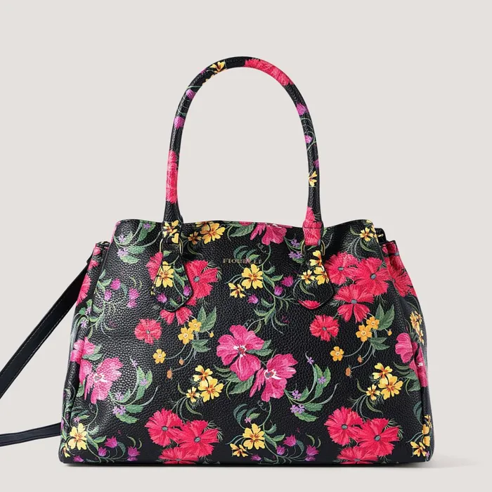 Women Paloma Handbag Romantic Floral Print Fiorelli Grab Bags